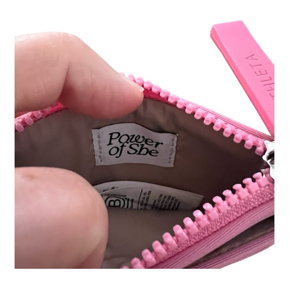 ATHLETA Diem Cardholder In
Raphanus Pink “Power of She” GUC! - Picture 4 of 5